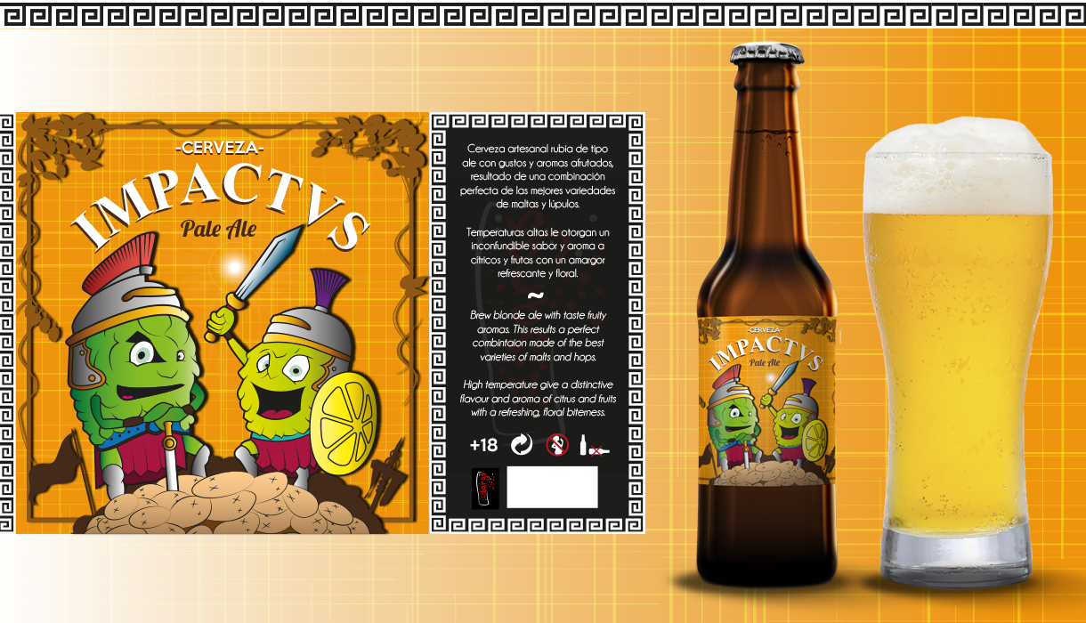 Cerveza Sagrs - Impactus